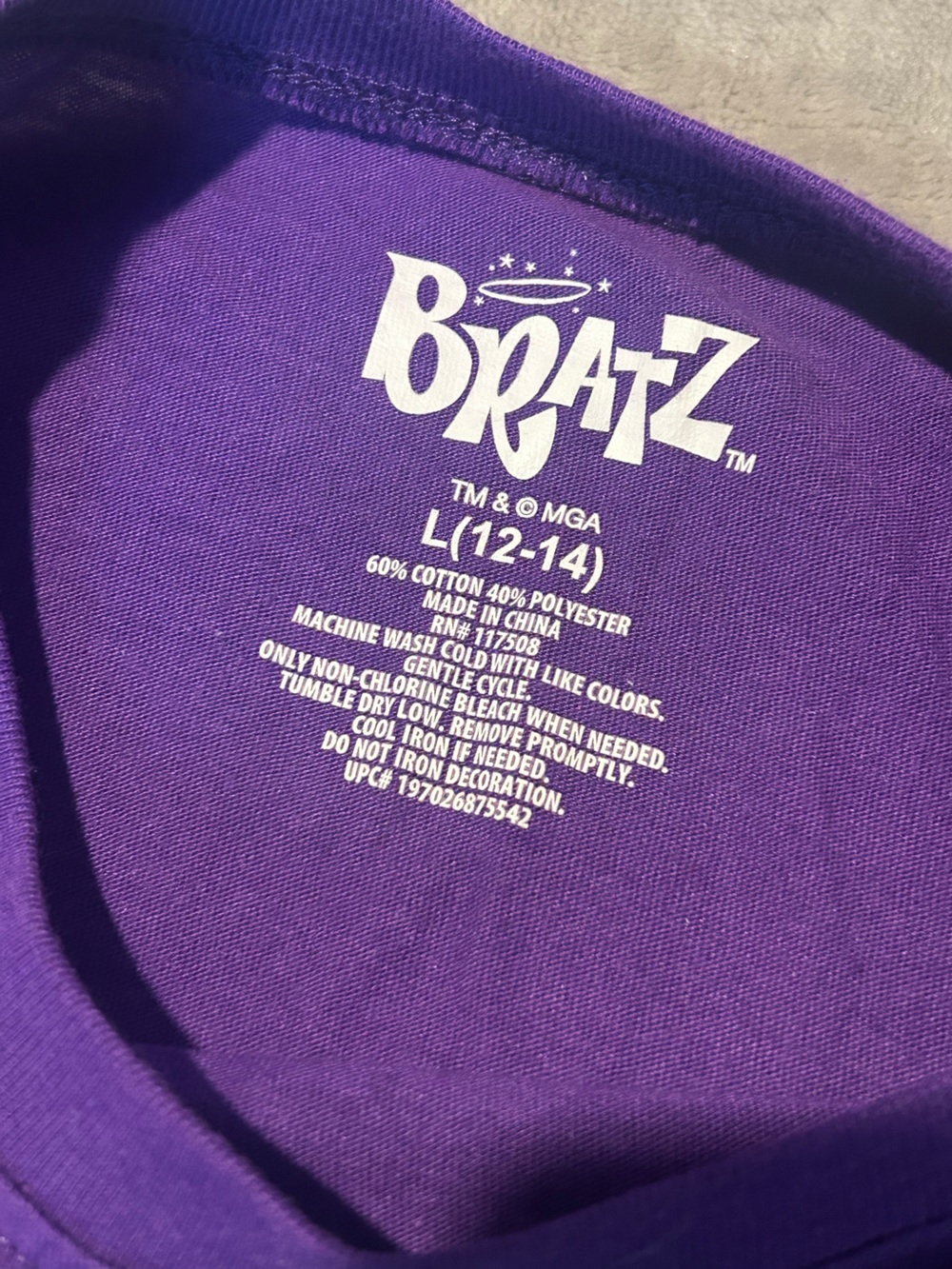 Bratz Graphic Short Sleeve Tee - Purple - Picture 3 of 7
